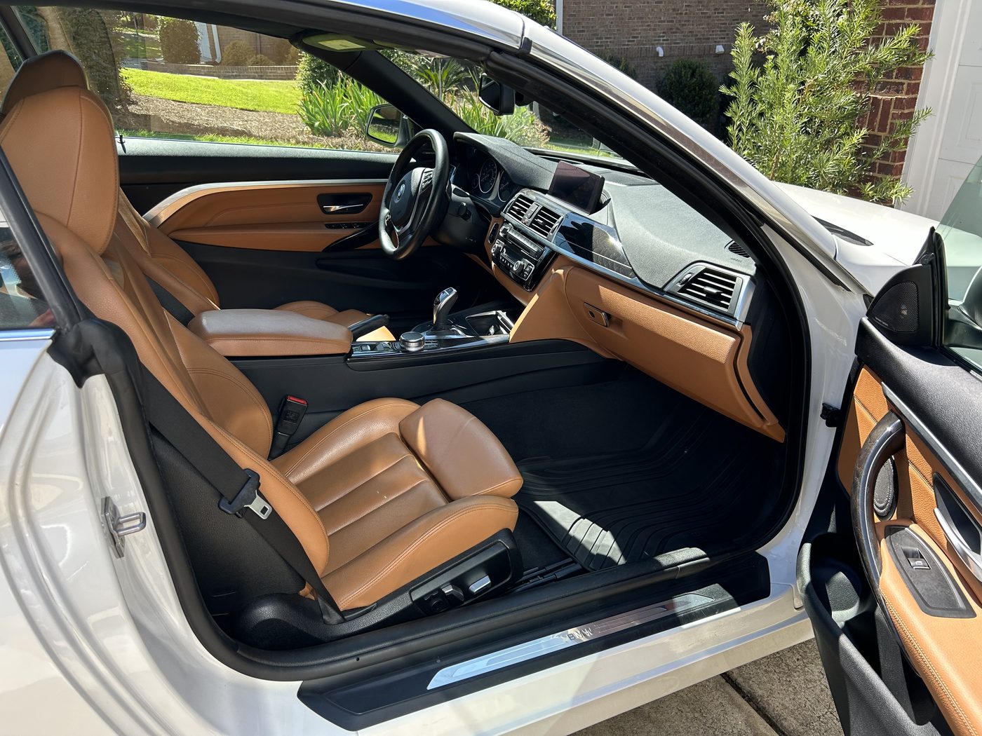 BMW interior detail