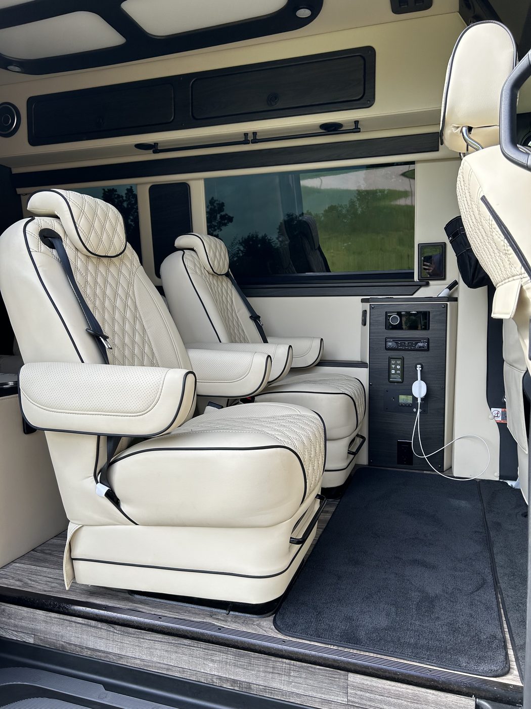 Custom van interior